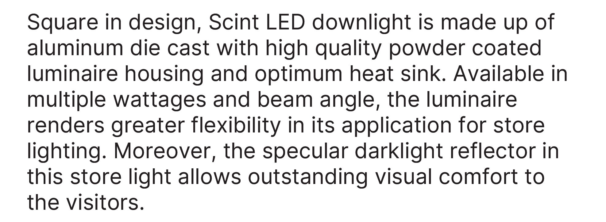 Scint Description